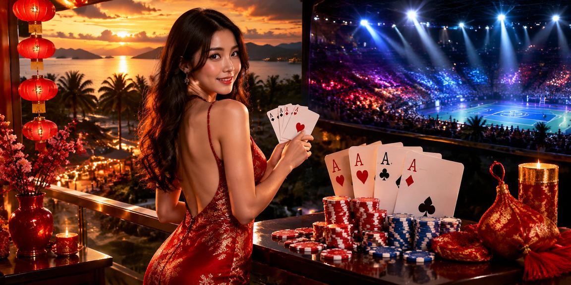 Pemain Kedah menikmati permainan poker dalam suasana Melayu tradisional melalui grab33